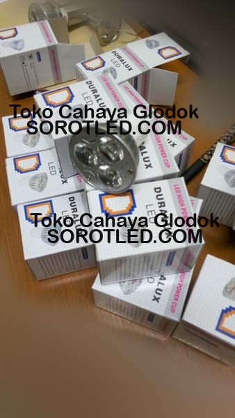 Lampu LED 3watt Duralux Cahaya Warmwhite 3000K